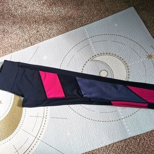 Pink, Grey and Black Leggings!